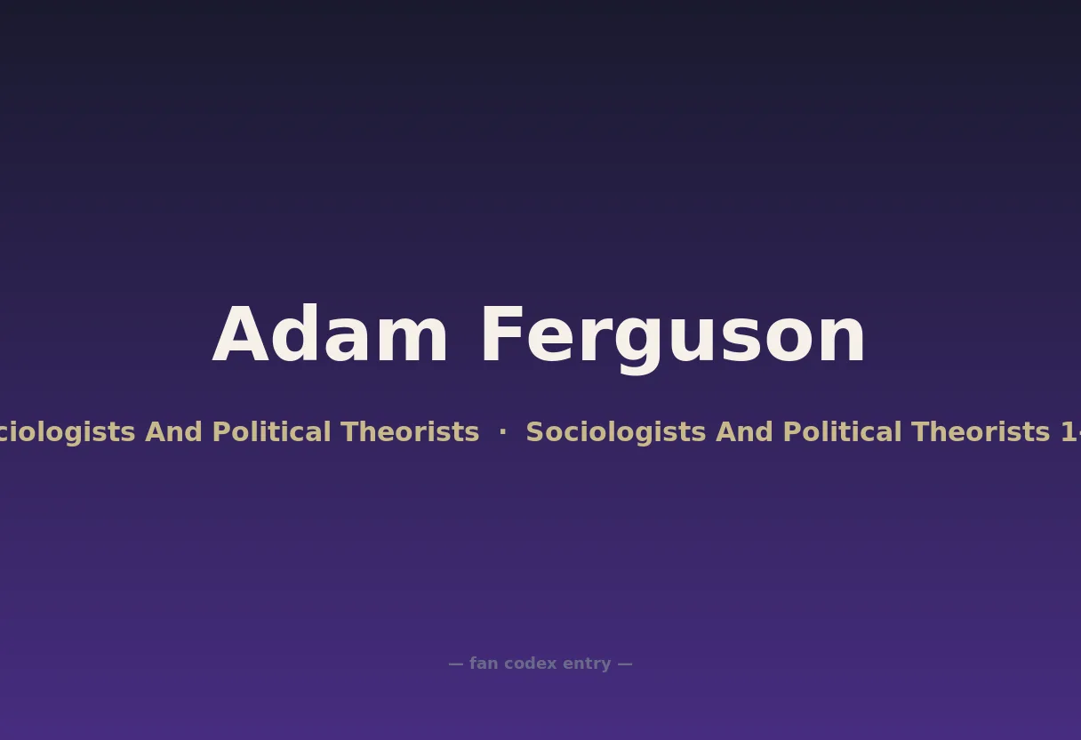 Adam Ferguson